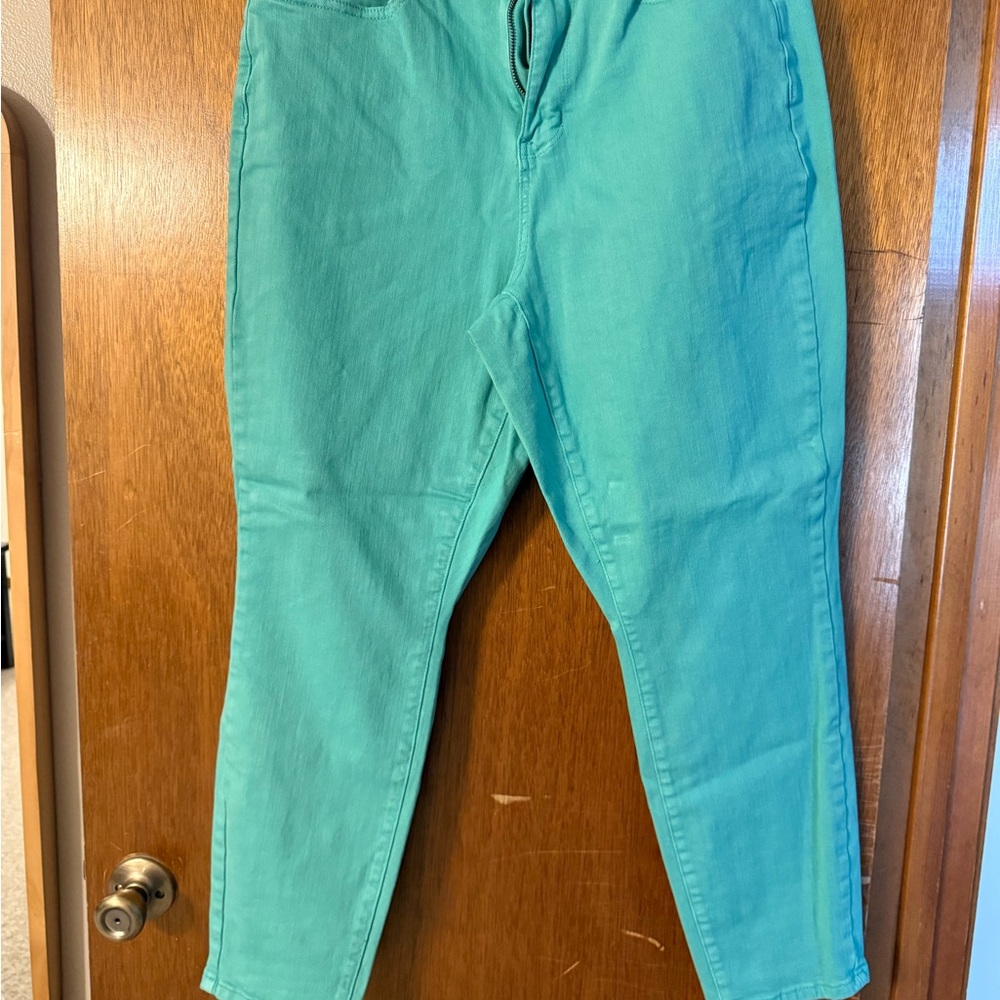 Judy Blue Turquoise Denim Jeans